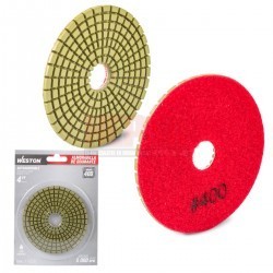 PAD DE DIAMANTE PARA PULIDO 4" G400 WESTON Z-19115