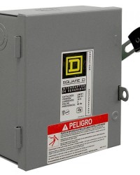 Interruptor de seguridad 3 Polos 30 A