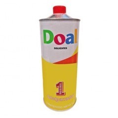 1 litro de adelgazador removedor de pintura marca DOAL Solvente de pintura