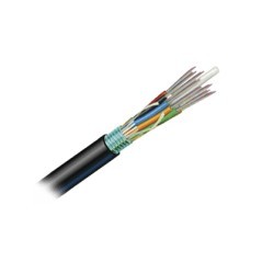 Cable de Fibra Óptica de 12 hilos Planta Externa No Armada, Gel Monomodo OS2, 1 Metro