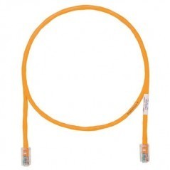 Cable de parcheo UTP Categoría 6, con plug modular en cada extremo - 1 m. - Naranja Patch cord 1 Metro Netkey