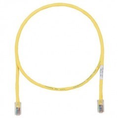 Cable UTP Patch cord Cat.5e Categoría 5e Amarillo Panduit Pannet Patch Cord 7ft 2 Metros Certificado Cable RJ45