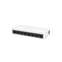 Switch No Administrable de Escritorio de 8 Puertos Fast Ethernet 10 / 100 Mbps Divisor de Señal de internet 8 salidas