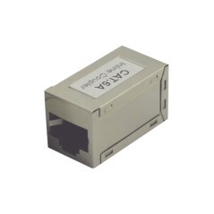 Cople de Rj45 BLINDADO Cat6A Cople de RJ45 Cat6A Acoplador de Red Acoplador Hembra Hembra de Red RJ45 Cat.6A Cople union de Red
