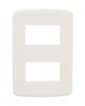 PLACA BETA 2 VENTANAS RESINA MARFIL | BETA | ESTEVEZ