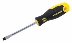 SURTEK Desarmador, 6", Ergonómico, 6", 5/16", Plana