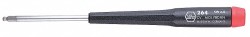 WIHA Desarmador Hexagonal de Precisión, 4-1/2", Ergonómico, 0.1", 1-5/8", 3/64", Hexagonal
