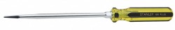 STANLEY Desarmador Plano de Uso General, 13-1/4", Ergonómico, 0.31", 8", 3/8", Plana