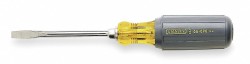 STANLEY Desarmador Plano Keystone de Uso General, 8-1/4", Ergonómico, 4", 1/4", Plana